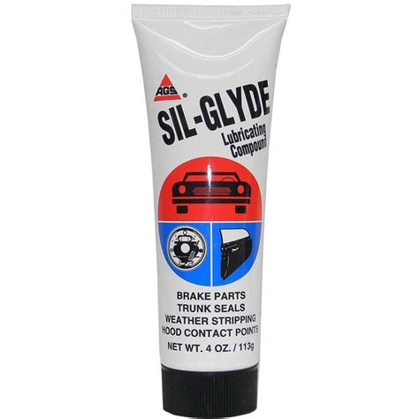 Instead of sil-glyde you can also use dielectric tuneup grease (fancy name for silicone grease) on the rubber weatherstripping. . Sil glyde